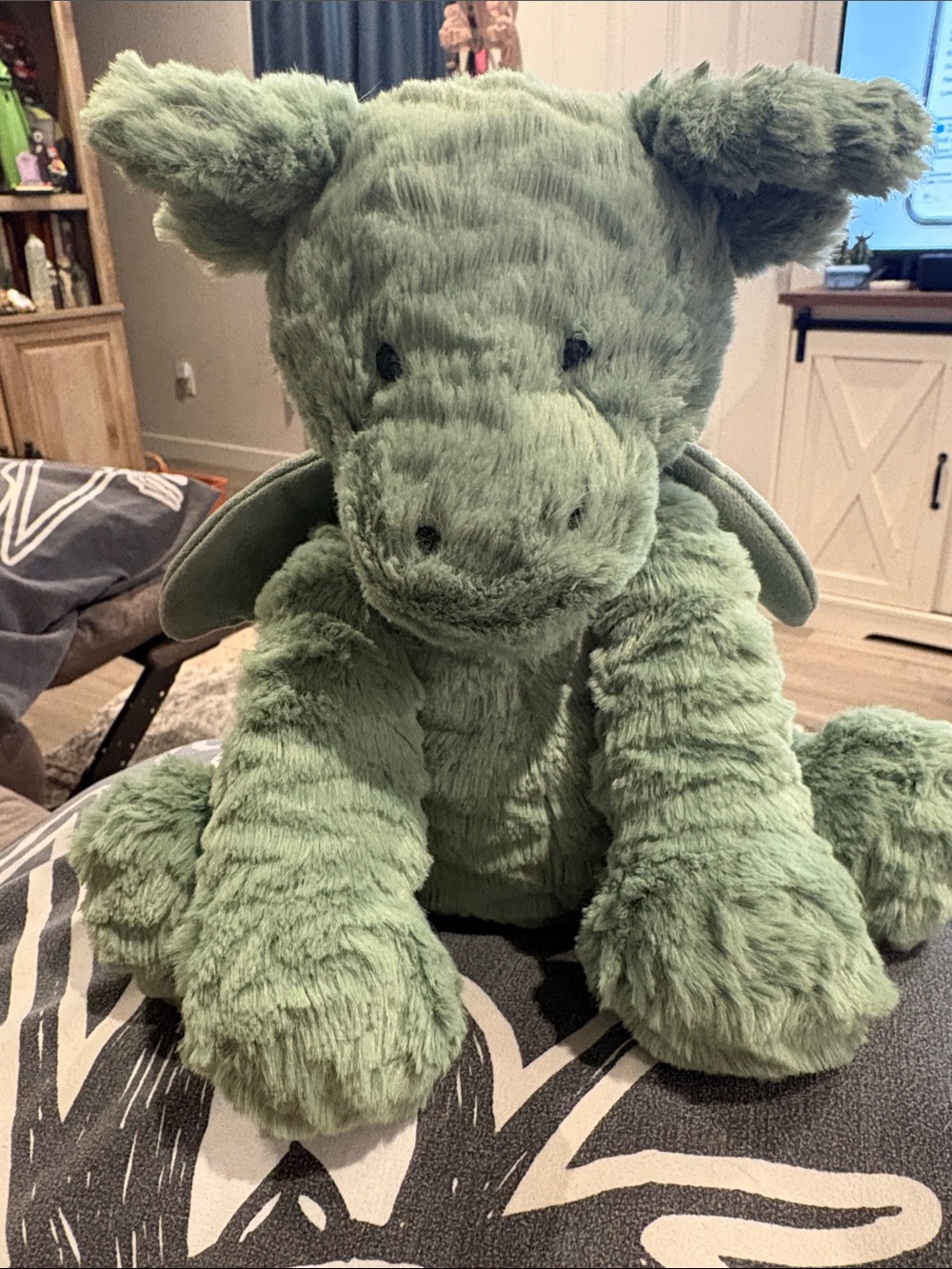Jellycat Sage Green Dragon Plush Toy